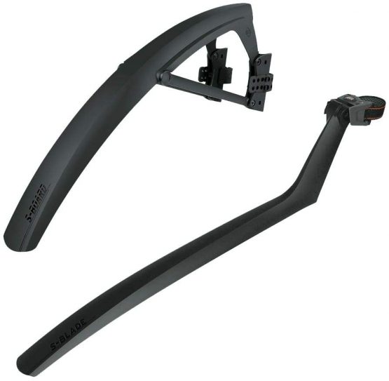 SKS S Board & S Blade Mudguard Set: Black 28"