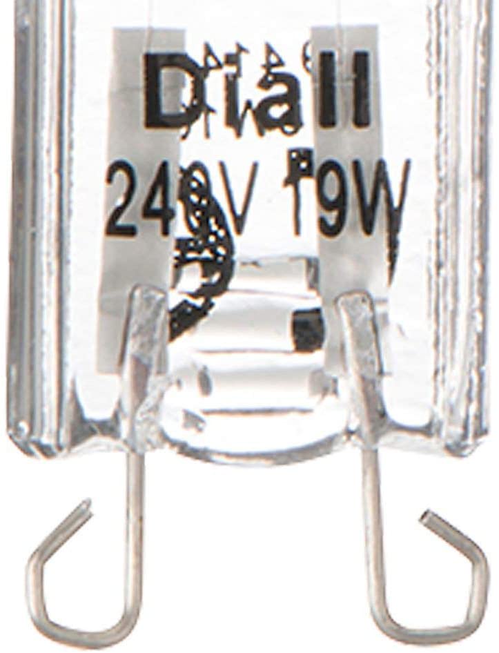 Diall Halogen Capsule Light Bulbs G9 219lm 230V 19W 4 Pack, White, 4 Count (Pack of 1) - Image 3