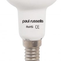 2 Pack 6W Reflector LED Light Bulbs E14 SES Small Edison Screw Paul Russells Bright 6W=50W Spotlight R50 Spot Light 120 Beam Lamp 2700K Warm White 50W Incandescent Replacement