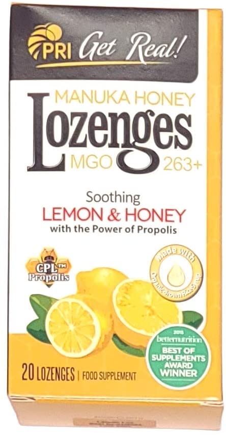 Comvita Manuka Honey Propolis Lemon And Honey Lozenges Pack Of 12 Bigamart