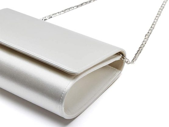Satin Clutch Handbag - Image 2