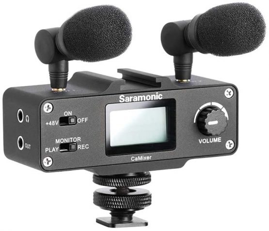 Saramonic SRCAMIXER Mini Preamp Audio Adapter - Image 3