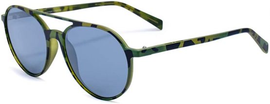 Italia Independent Unisex Adults’ 0038-035-000 Sunglasses, Green (Verde), 53.0