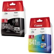 Canon PG-540 XL & CL-541XL Printer Ink Cartridges Combo Pack