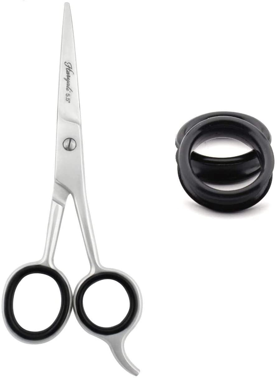 Haryali London, 5.5" Hair Cutting Scissor, Stainless Steel Hair Scissors with Fixed Screw & Sharp Edges