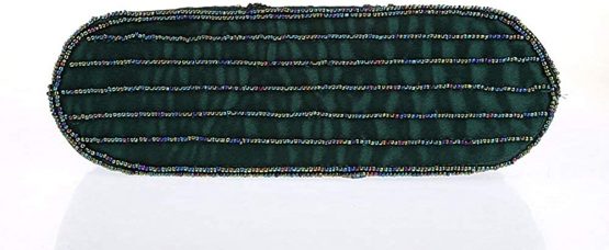 MMYOMI Vintage Floral Beaded Rhinestone Embroidery Clutch Sequin Wedding Party Prom Bag Bridal Ladies Crossbody Evening Handbag - Image 4