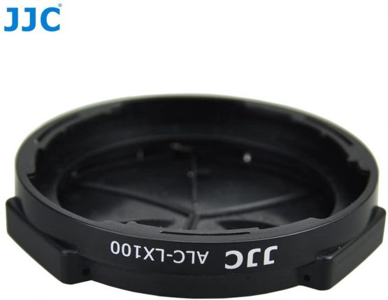 JJC ALC-LX100 Auto Lens Cap for Panasonic Lumix DMC-LX100 Camera - Black - Image 3