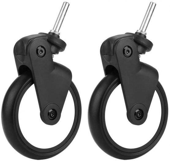 Baby Strollers Rubber Wheels Accessories Front Back Wheel Set for Yoya Vovo Wheel Kids Carriage Tools(1 Pair Front Wheel) - Image 3