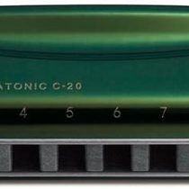 Suzuki Olive Diatonic Harmonica in the key of C