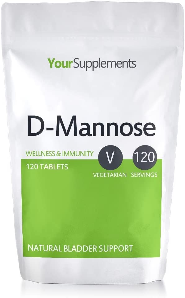 D-Mannose Tablets 1000mg, 120 Tablets