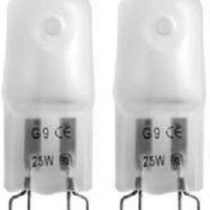 live-wire-direct 10 x G9 Halogen Light Bulbs Frosted Capsule 240V 25W Watt