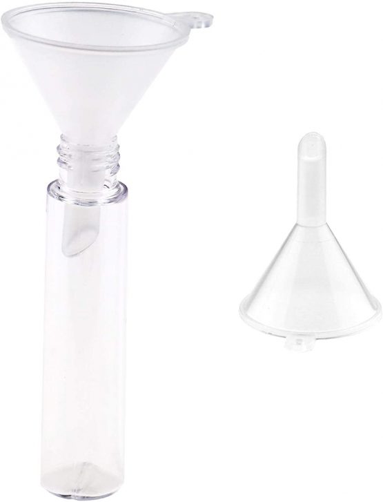 2 pcs 8ml Empty Mascara Tube Eyebrow Serum Tube with Wand, 2 pcs 7ml Eyeliner Container Vial Bottle with Rubber Inserts and Funnels Cosmetic Bottle Kit for Castor Oil, DIY Mascara, DIY Eyelash Serum - Image 4