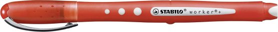 Rollerball - STABILO worker+ colorful Box of 10 Red - Image 2