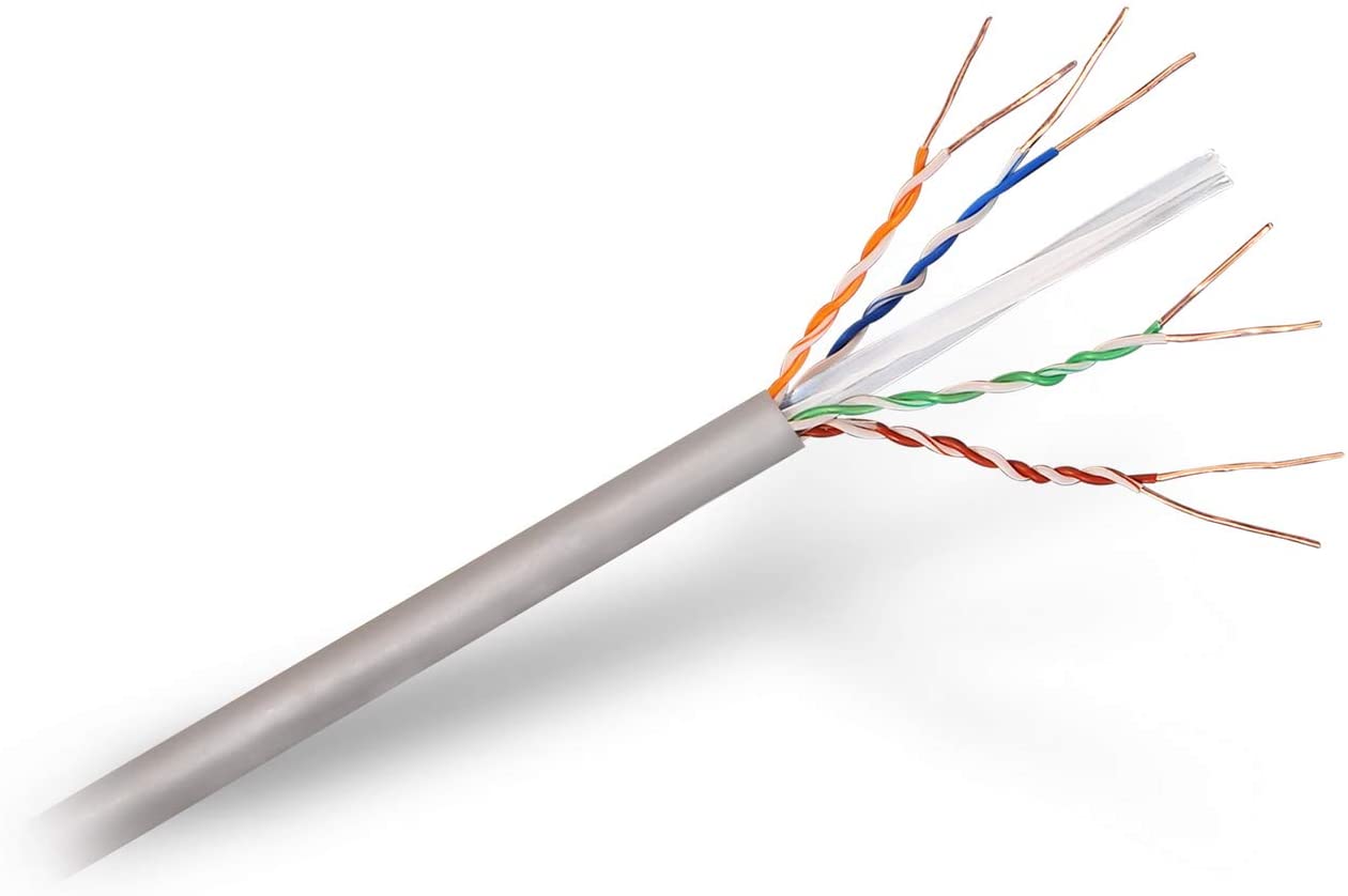 AISENS A135 - 0273 - Network cable RJ45 LSZH (305 m Reel, Free of halogenos) Grey