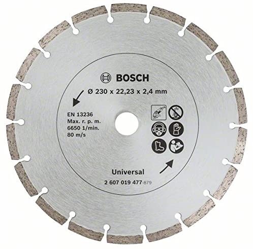 Bosch 2 x 230mm Construction Diamond Disc, Silver