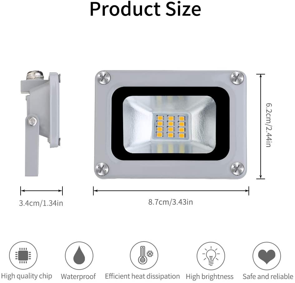 Long Lasting Outdoor LED Floodlights For External Use