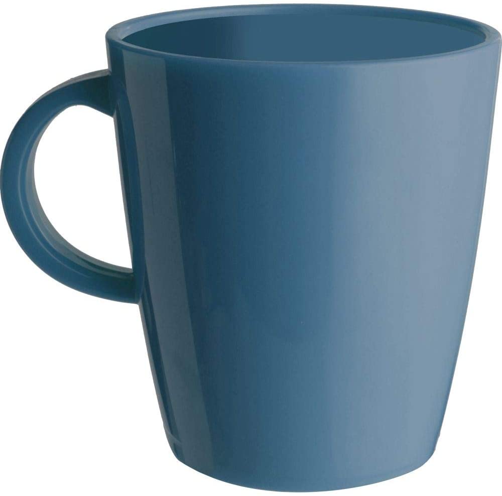 Brunner FRA551156 Mug with Handle Tuscany Blue/Grey, Blue, Grey, 1 Stück (1er Pack)