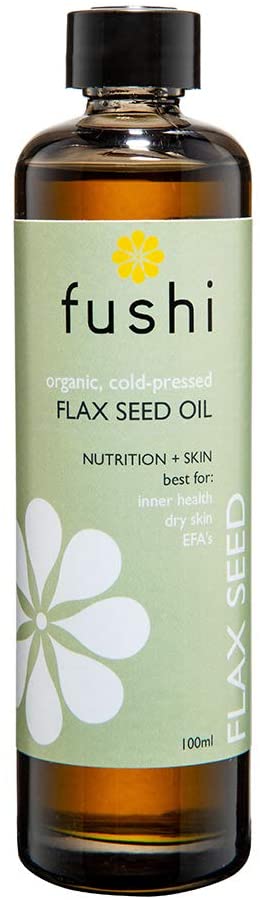 Fushi Organic Flax Seed Oil 100ml, 100 ml (Pack of 1)