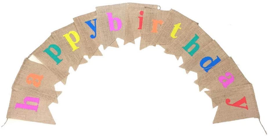 kuou Happy Birthday Bunting Banner - Image 4