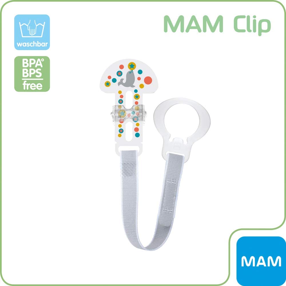 MAM Comfort Dummy Mini X-Small 0+ Months Unisex, Hospital-Grade Silicone 100%, Pack of 2, incl. Travel Box & MAM Clip - Image 3