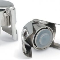 TaleeMall Champagne Stopper Stainless Steel Wine Stopper Vacuum 2 Pack
