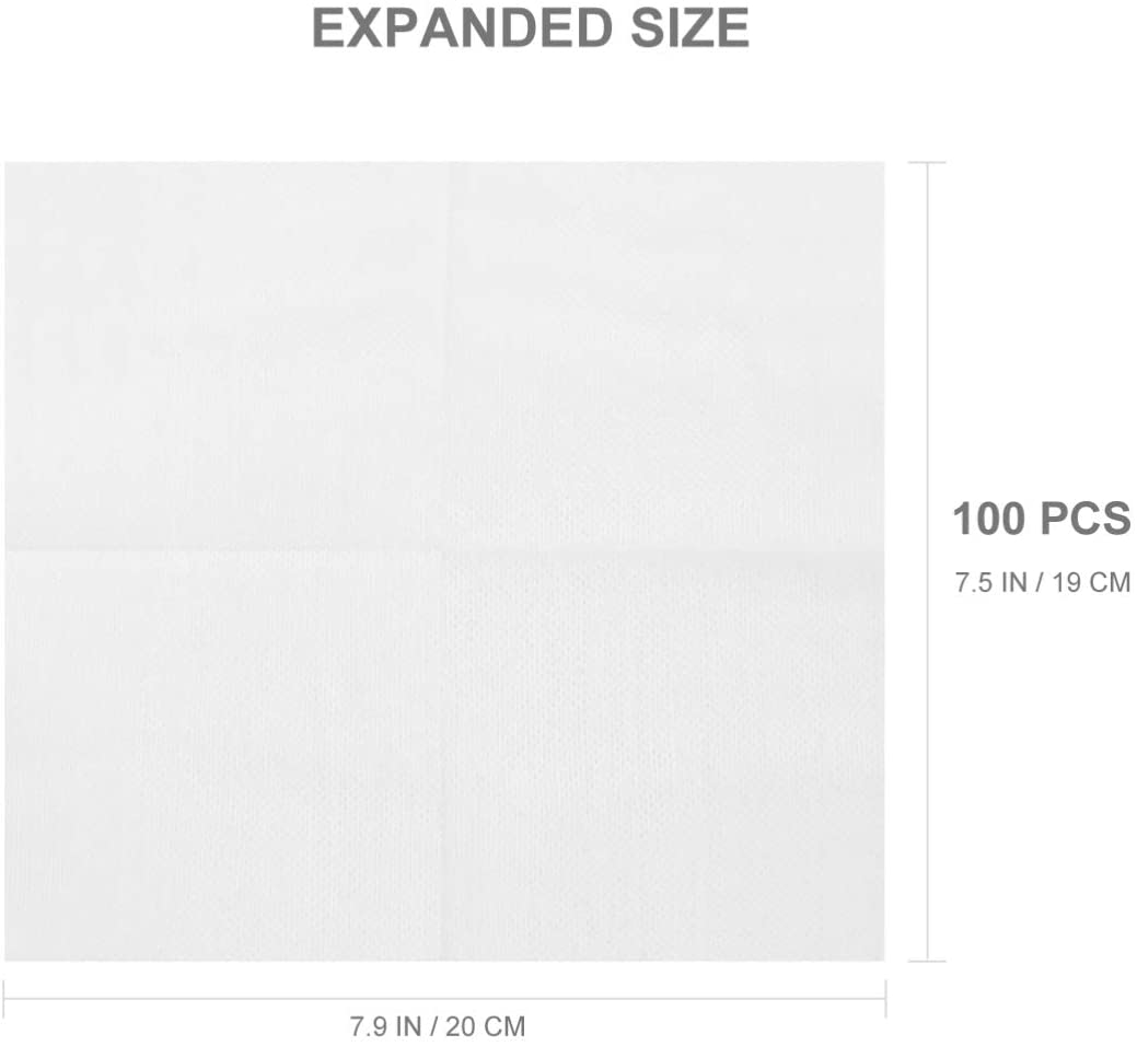Healifty Sterile Gauze Pads 100-Pack 10x10cm Non-Woven Wound Dressings 4-ply Facial Cotton Gauze Sponges for Makeup Removal Skin Wound Care & First Aid Supplies - Image 3