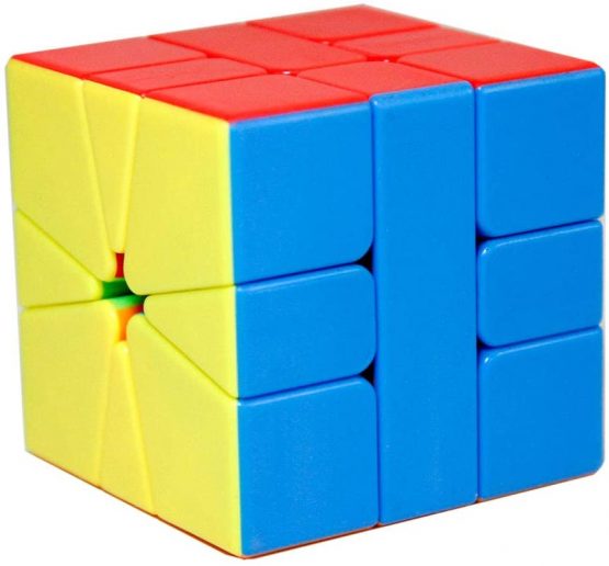Moyu FunnyGoo MoFangJiaoShi MFJS 4 Different Puzzle Cube Set: 3x3 Pyramid magic puzzles cubes + 3 layer Dodecahedron + Skewb Cube + SQ1 magic puzzles cubes (Multicolor Stickerless) - Image 2