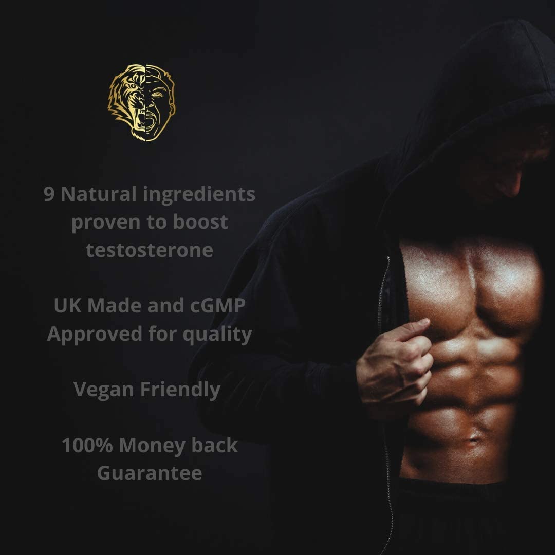 Test Booster for Men, 120 count (Pack of 1) - Image 4