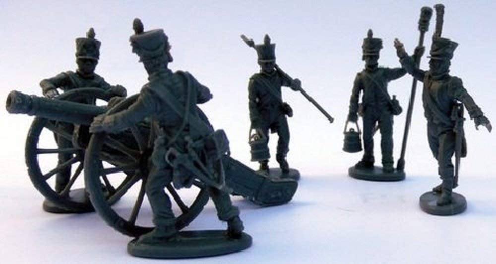 Victrix VX0017 - French Napoleonic Artillery 1804-1812 - 15 Figure Set And 3 Gun Models - 28mm Plastic Miniatures Napoleonic - Image 4