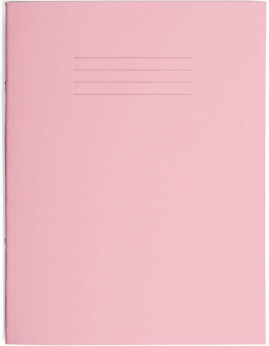 Rhino A5+ Exercise Books, 80-Page / 8mm Lined with Margin Paper Notebook, 10-Pack, 9 x 7 Writing Book - Image 2