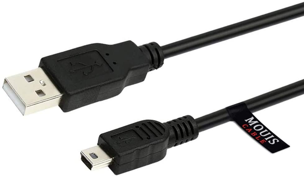 Extra Long 3M Mini USB charging cable for Playstation 3/PS3 Controller Charger cable, Black