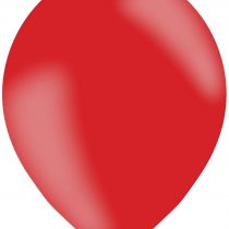 amscan 9900627 Plain Latex Balloon Party Decorations, Red
