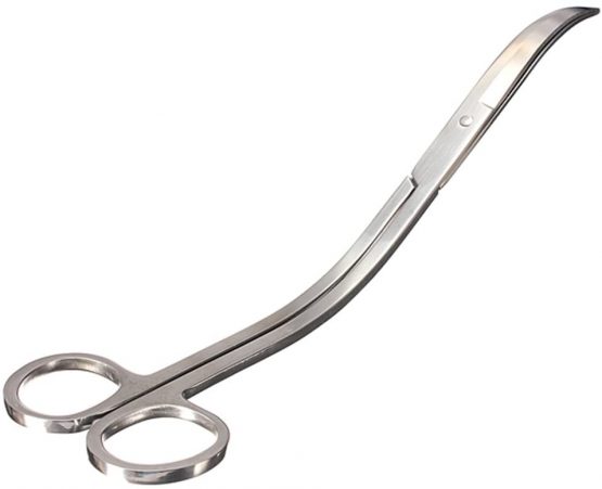 UEETEK Aquatic Plant Scissors Stainless Steel Wave Scissors for Fish Tank Plants 24CM - Image 3