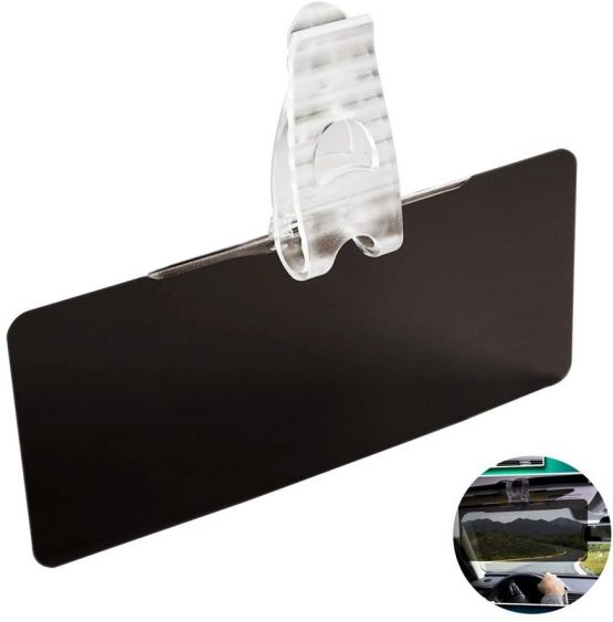 VORCOOL Car Sun Visor Extender Car Anti-Glare Tinted Windshield Extender Sun UV Rays Block Visor Extender