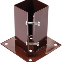 Fixman 995311 Bolt-Down Clamping Fence Post Shoe 75 x 75mm