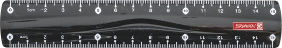 Brunnen Colour Code Ruler for Left and Right-Handed Users, 15 cm, Assorted Colours 15 cm Schwarz/Onyx