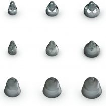Phonak Hearing Aid Open Domes, Size Small (New Smokey Domes)