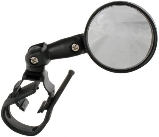 M-Wave Unisex's Spy Mini 3D Bicycle Mirror, Black, One Size