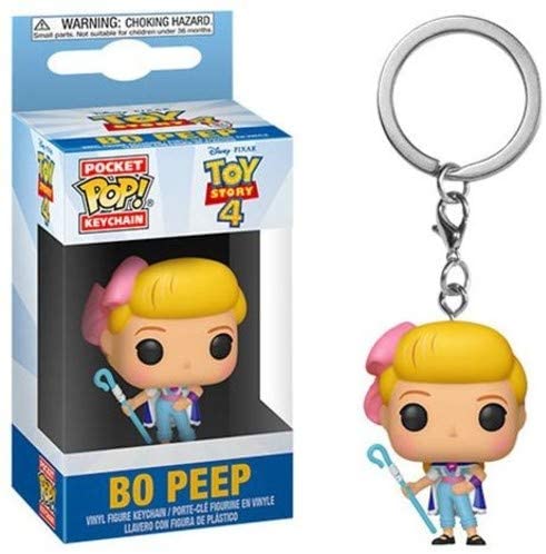 Funko Pocket POP! Toy Story 4 - Bo Peep Vinyl Figure Keychain, Multicolor