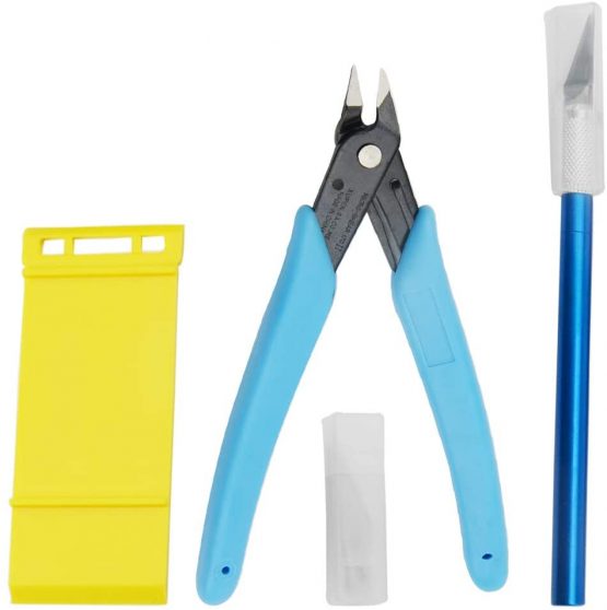 WMYCONGCONG 13 PCS Gundam Model Tools Kit Modeler Basic Tools Hobby Building Tools Kit for Car Airplane Model Assemble Building Repairing and Fixing - Image 3