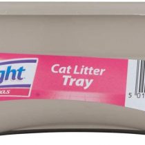 Felight | Cat Litter Tray, Easy to Clean & Suitable for Kittens | Non-Slip Base, Made in the UK | Assorted Colours ( 4 Litre Capacity)