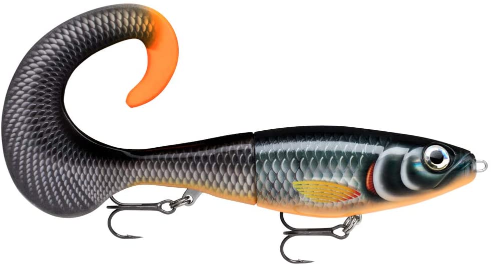 Rapala X-Rap Otus Lure with Two No. 2/0 Hooks, 0.5-1 m Swimming Depth, 25 cm Size, Halloween