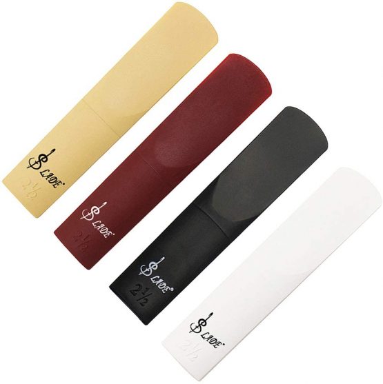 OriGlam Alto Sax Reed, Alto Sax Saxophone Reed, Resin Reeds for Alto Saxophone Parts, 2.5 Strength (Black) - Image 4
