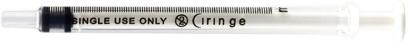 Ciringe 1 ml Syringe - Pack of 20, 1ml