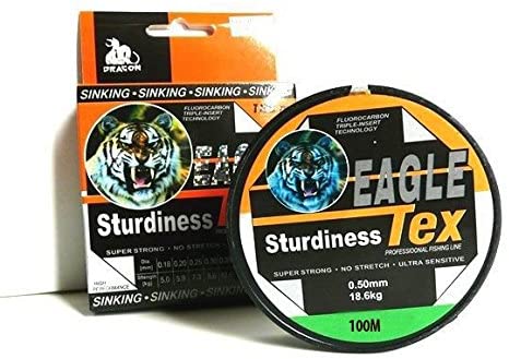 Quality Fluorocarbon Fishing Line 0.55 mm 100 m 20 kg Monofile Line (0.55 mm), Green - Image 4