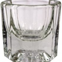 Julienne Eyelash and Eyebrow Tint Mixing Dappen Glass Dish
