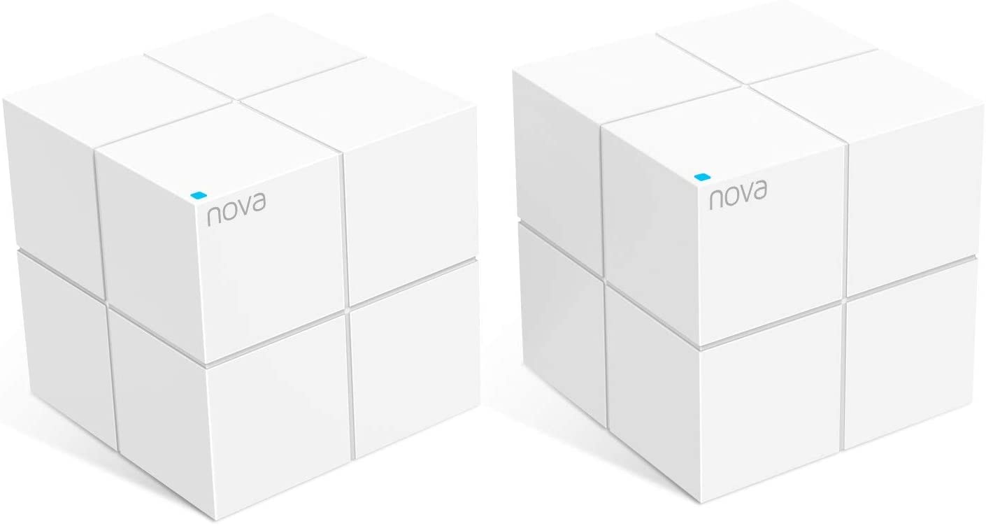 Tenda Nova MW6 Mesh WiFi System, Up to 4000 sq.ft. Whole Home Coverage, WiFi Router and Extender Replacement
