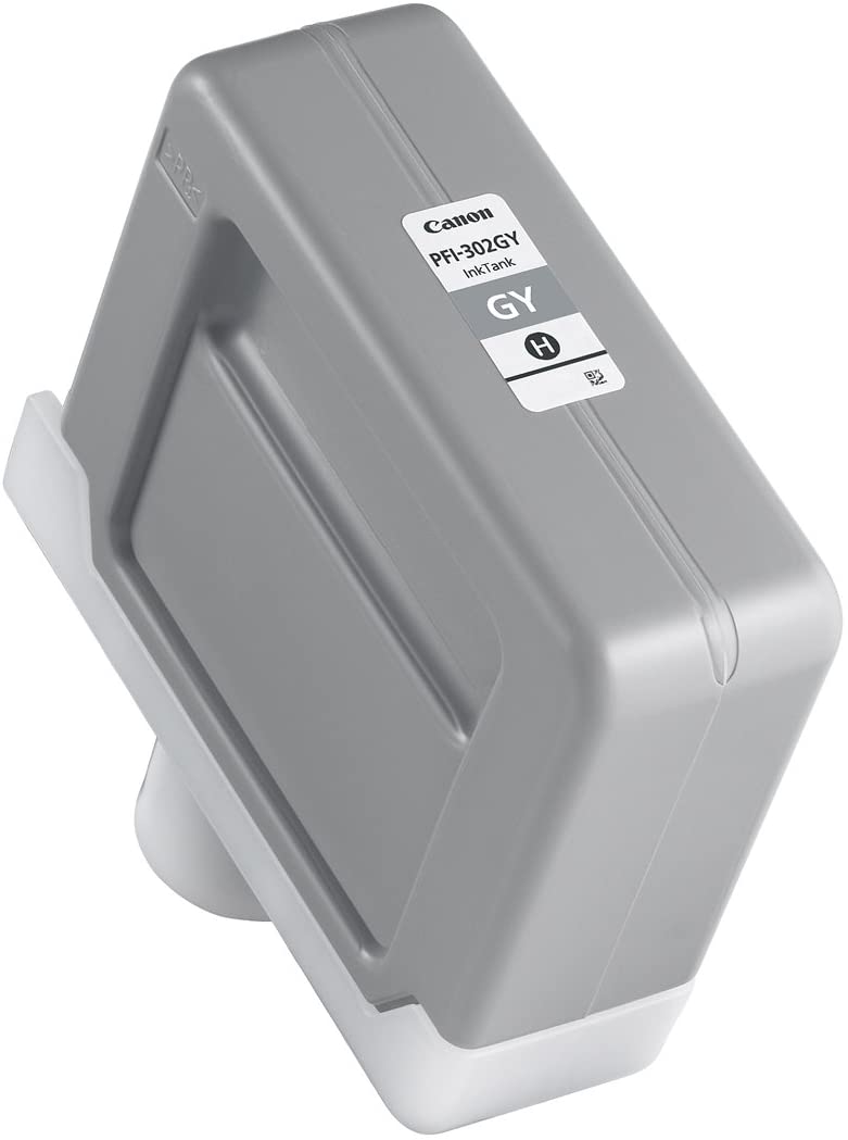 Canon PFI 302 GY - Ink tank - 1 x pigmented grey