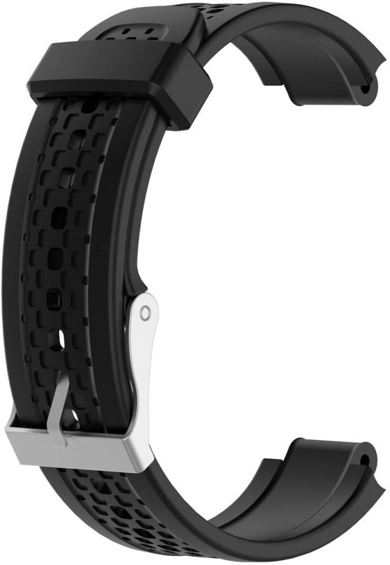 AWADUO For Garmin Forerunner 25(Small) Replacement Band, Replacement Silicone Wrist Band Strap For Garmin Forerunner 25 Watch, Soft And Durable (Silicone Black) - Image 2