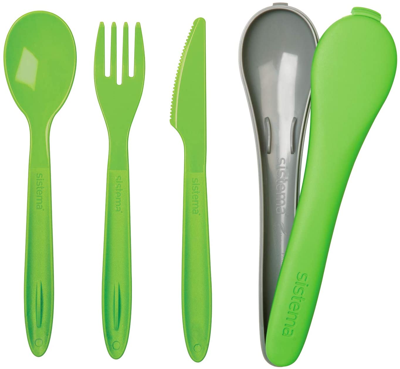 Sistema Cutlery Set TO GO Travel Cutlery Set with Knife, Fork & Spoon